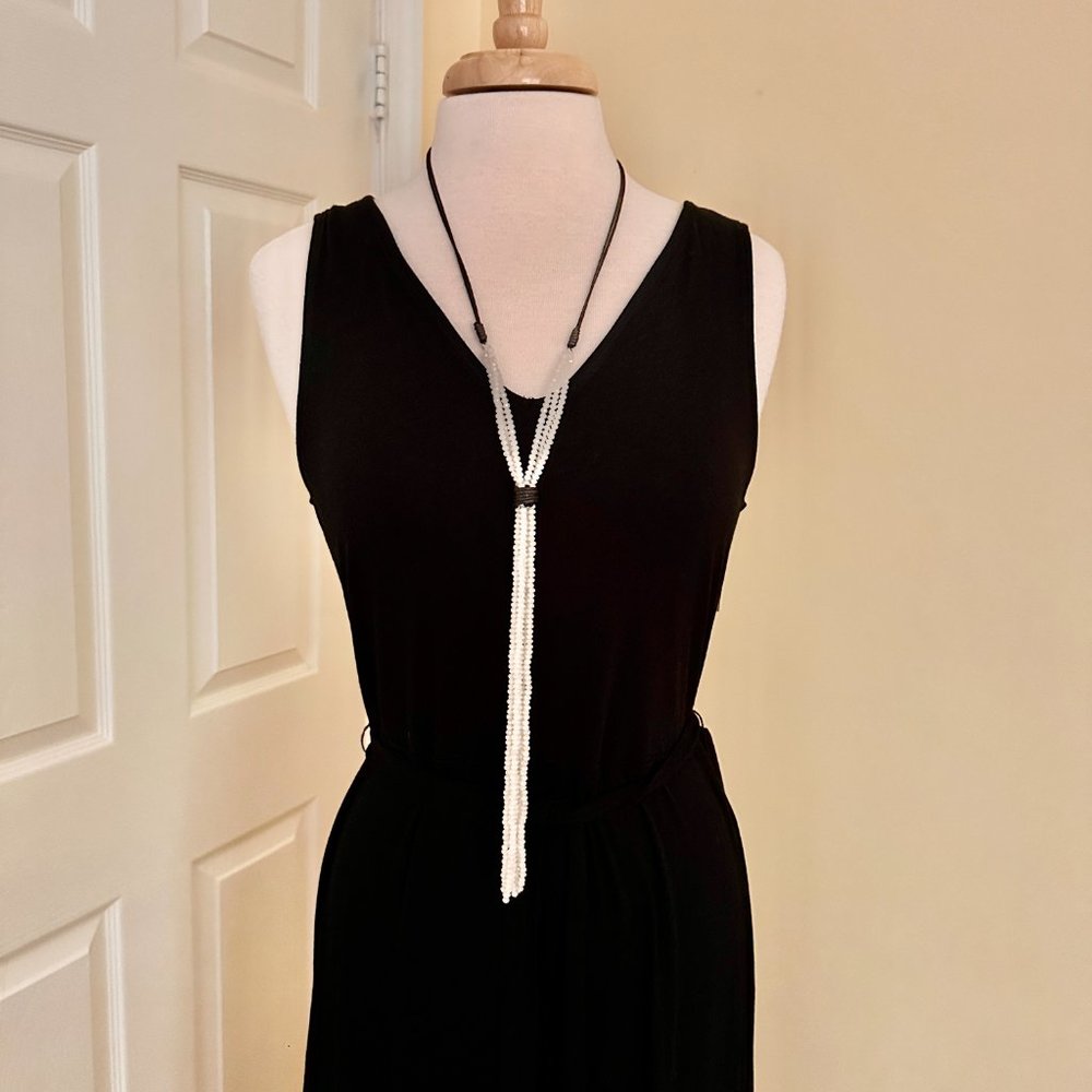 Set of 2 Tassel Necklaces (Dress Sold Separately)